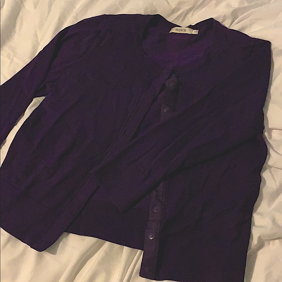 Gorgeous Purple Cardigan - Picture 2 of 4